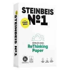 Papel A4 80 g reciclado Steinbeis nº1 - paquete de 500 hojas