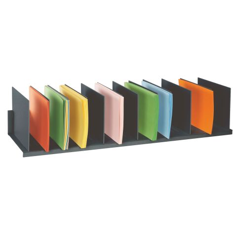 Organizador con separadores verticales regulables An 103 cm Negro