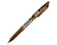 Stylo roller Pilot FriXion Ball effaçable à capuchon pointe 0,7 mm - écriture fine marron