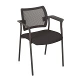 Armchair Yota back rest in mesh structure