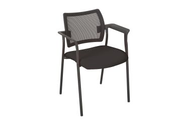 Armchair Yota back rest in mesh structure