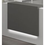 LED lighting for front side of reception desk Jana