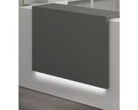 LED lighting for front side of reception desk Jana
