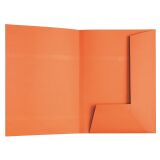 Doos 100 binnenmappen oranje voor hangmappen