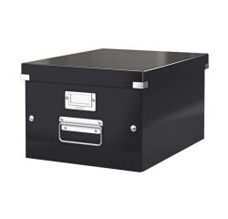 Caja de almacenamiento de cartón Leitz Click & Store Wow Formato M 