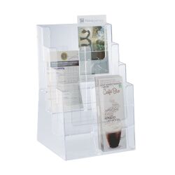 Literature display Taymar 4 cases A4 translucent