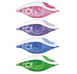 Correcteur à sec Roller Paper Mate Dryline Grip Color largeur 5 mm - Longueur 8,5 m