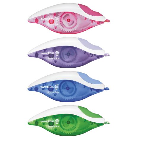 Correcteur à sec Roller Papermate Dryline Color largeur 5 mm - Longueur 8,5 m