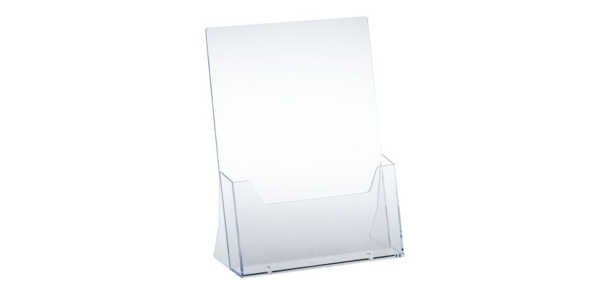 Distributeur de table, présentoir Taymar simple compartiment - format A4