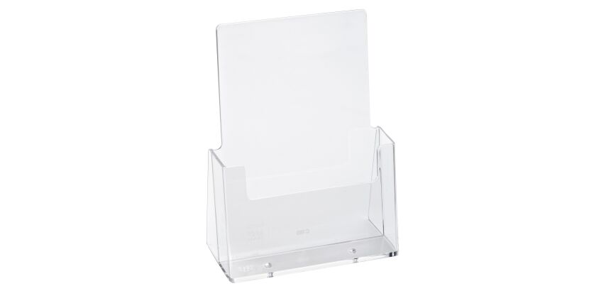 Présentoir de table 1 case A5 transparent