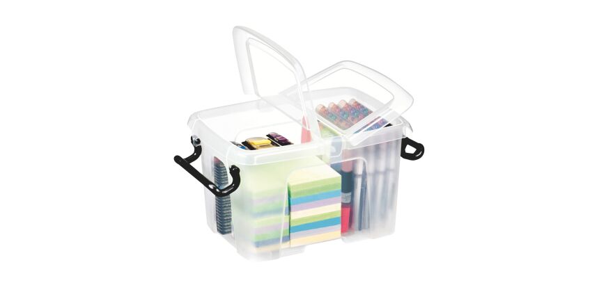 Bac de rangement en plastique Strata - 6 litres