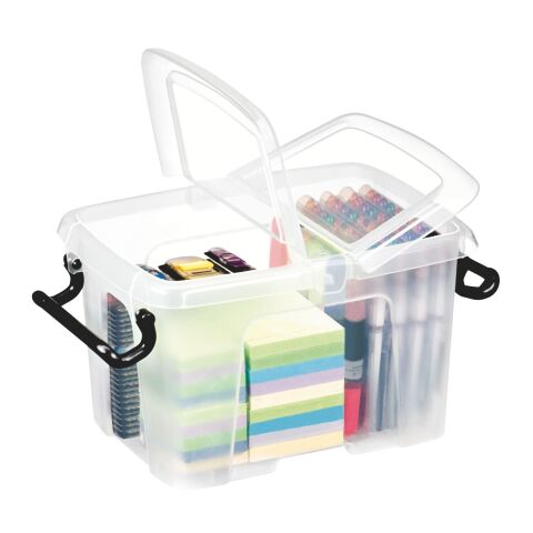 Caja de almacenamiento apilable de plástico CEP Strata - 6 L