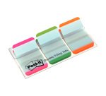 Marque-pages strong couleurs unies Néon Post-It - distributeur de 66 feuilles