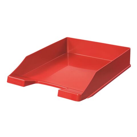Bandeja de correo Bruneau cantos rectos roja