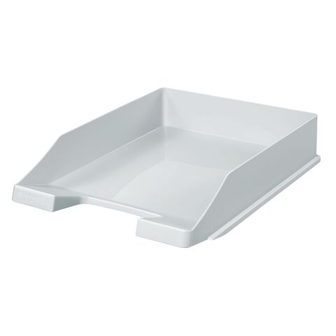 Bandeja de correo Bruneau cantos rectos gris
