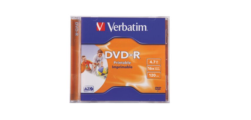 DVD-R Verbatim 16x bedrukbaar