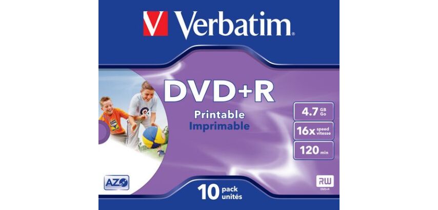 Verbatim printable DVD+R 16x