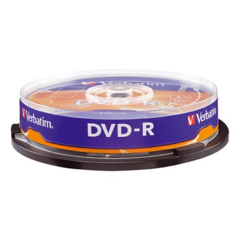 DVD-R Verbatim 16x de Spindle 10