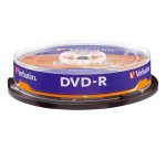 Spindle de 10 DVD-R Verbatim