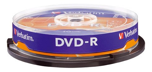Spindle de 10 DVD-R Verbatim