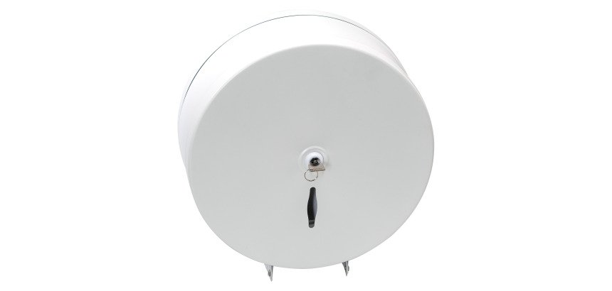 Verdeler voor toiletpapier jumbo JVD wit metal