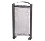 Support de sacs poubelles mobile 60 litres Arkea gris anthracite