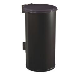 Corbeille 80 litres Tubo Rossignol ronde extérieur