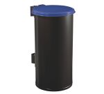 Corbeille 80 litres Tubo ronde extérieur couleur