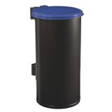 Corbeille 80 litres Tubo ronde extérieur couleur