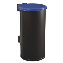 Corbeille 80 litres Tubo ronde extérieur couleur