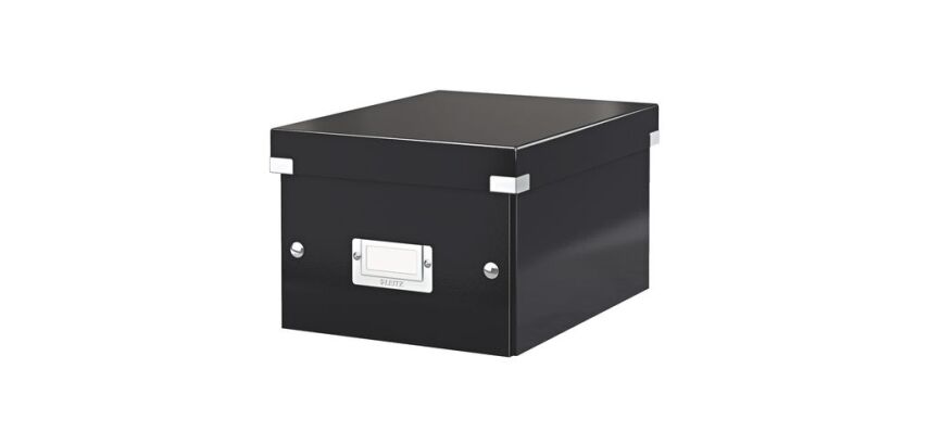 Caja de almacenamiento de cartón Leitz Click & Store Wow Formato S 