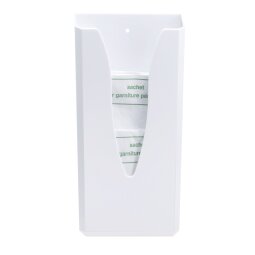 Dispenser for hygienic plastic bags