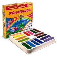 Pack Escolar Plastidecor 352 Ceras Bic