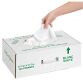 Precut white cotton rags box of 120 pieces