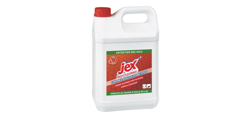Nettoyant carrelage et tomettes Jex Pro - Bidon de 5 litres