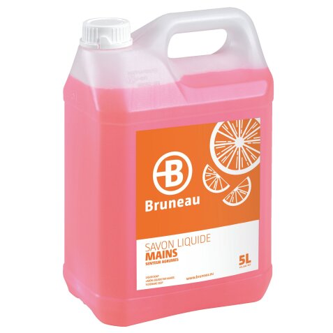 Pack 1 bus vloeibare zeep Marseille Bruneau citrusvruchten 5 L + 1 gratis