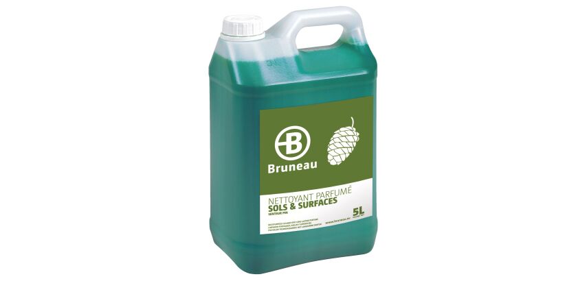 Nettoyant sols et surfaces Bruneau pin - Bidon de 5 L