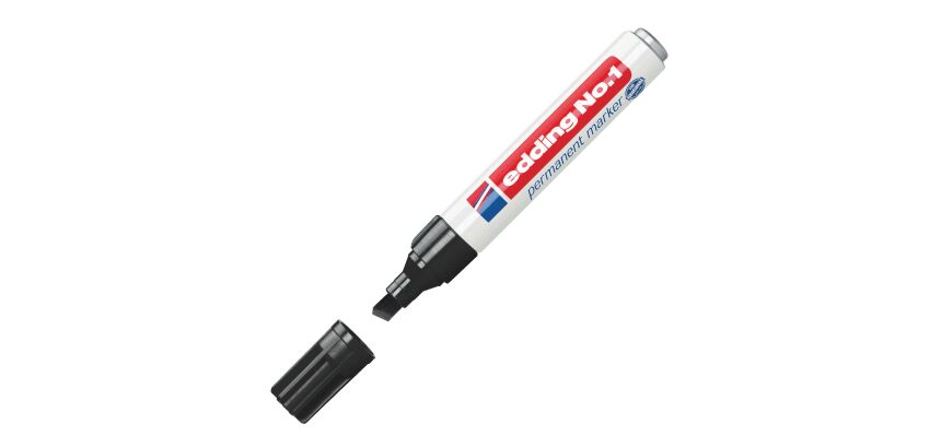 Rotulador permanente edding No. 1