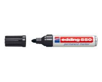 Rotulador permanente edding 550 punta cónica