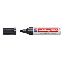 Rotulador permanente edding 550 punta cónica