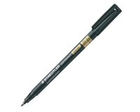 Rotulador Lumucolor Permanente Especial Staedtler Negro