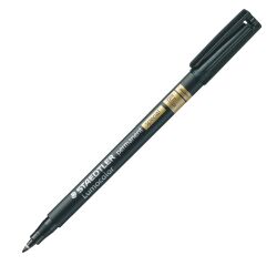 Rotulador Lumucolor Permanente Especial Staedtler Negro
