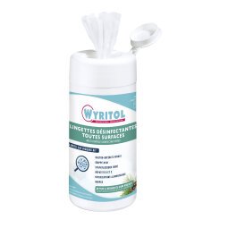 Lingettes désinfectantes toutes surfaces Wyritol Professional Desinfection - Boîte de 120