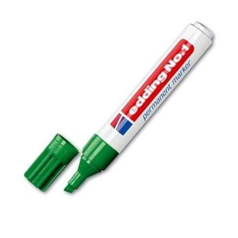 Rotulador permanente edding No. 1 verde