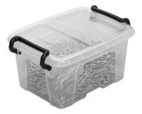 Caja de almacenamiento apilable de plástico CEP Strata - 0,4 L