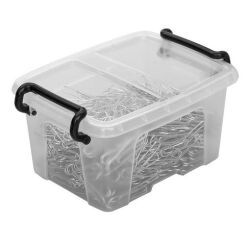 Caja de almacenamiento apilable de plástico CEP Strata - 0,4 L