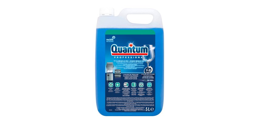 Liquide de rinçage lave-vaisselle Quantum Professional - Bidon 5 L