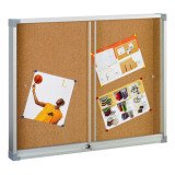 Vitrina de interior puerta corredera 60x90 cm metacrilato 8 hojas