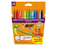 Rotuladores de colores Bic Kids Estuche de 12