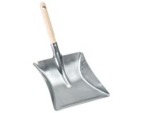 Metallic dustpan in zinc